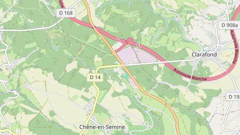 Carte de localisation de l'évènement