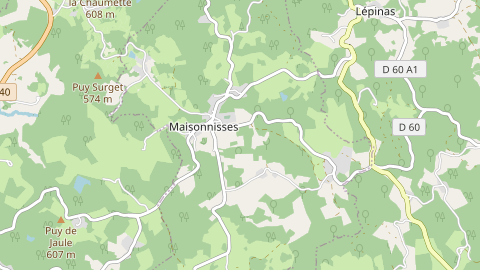 Carte de localisation de l'évènement