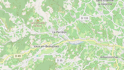 Carte de localisation de l'évènement