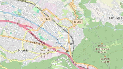 Carte de localisation de l'évènement
