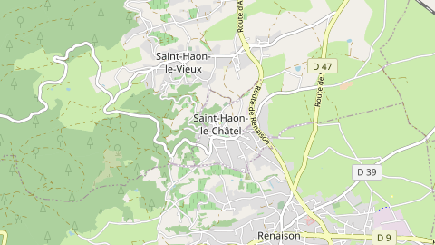 Carte de localisation de l'évènement