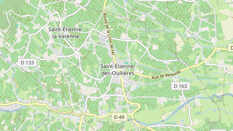 Carte de localisation de l'évènement