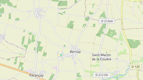 Carte de localisation de l'évènement