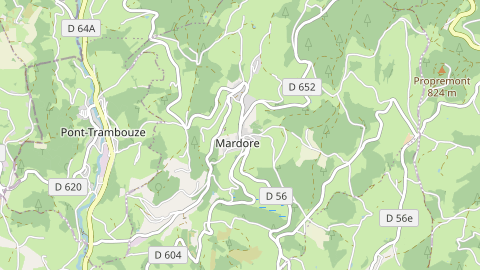 Carte de localisation de l'évènement