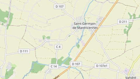 Carte de localisation de l'évènement