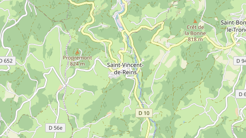 Carte de localisation de l'évènement