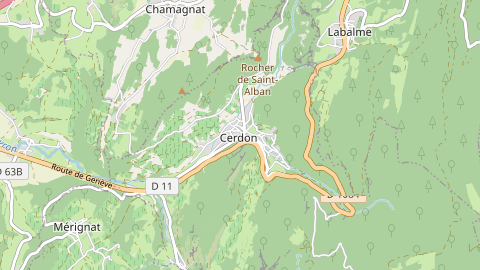 Carte de localisation de l'évènement