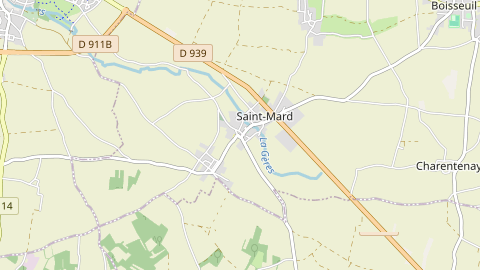 Carte de localisation de l'évènement