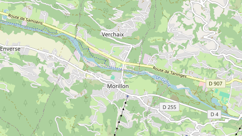 Carte de localisation de l'évènement