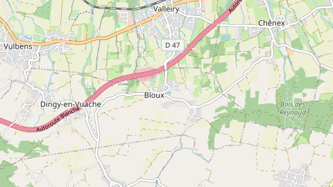 Carte de localisation de l'évènement