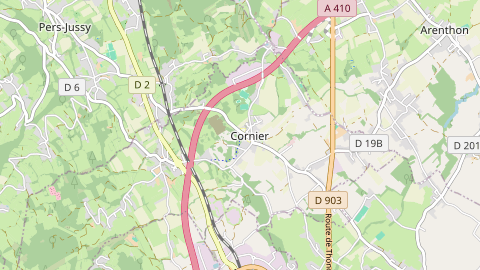 Carte de localisation de l'évènement