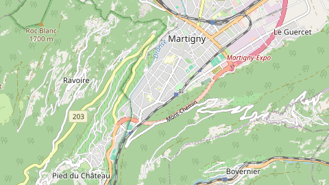 Carte de localisation de l'évènement