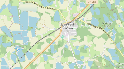 Carte de localisation de l'évènement