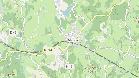 Carte de localisation de l'évènement