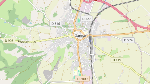 Carte de localisation de l'évènement