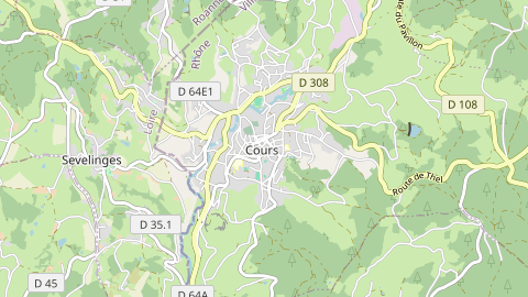 Carte de localisation de l'évènement