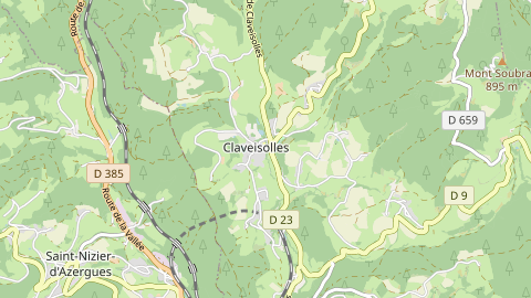 Carte de localisation de l'évènement