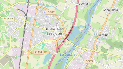 Carte de localisation de l'évènement