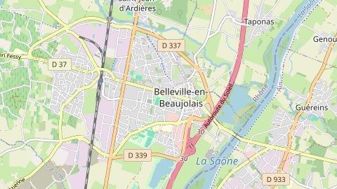 Carte de localisation de l'évènement