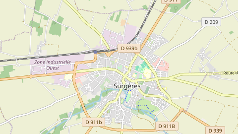 Carte de localisation de l'évènement