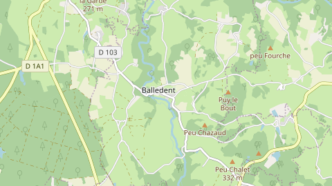 Carte de localisation de l'évènement