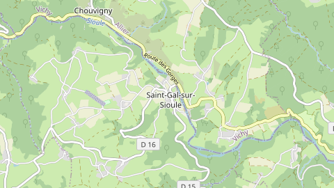 Carte de localisation de l'évènement