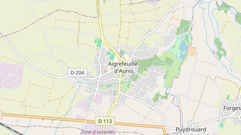 Carte de localisation de l'évènement