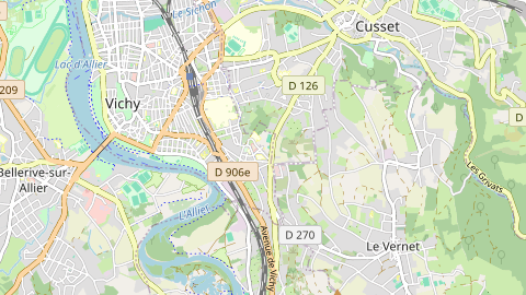 Carte de localisation de l'évènement