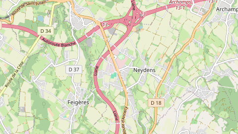 Carte de localisation de l'évènement