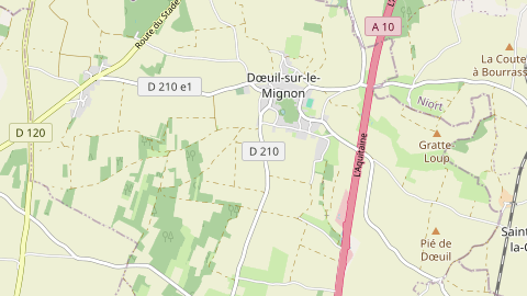 Carte de localisation de l'évènement