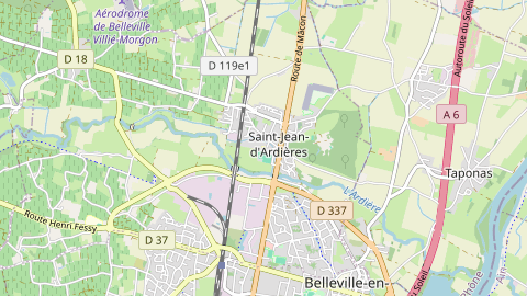 Carte de localisation de l'évènement