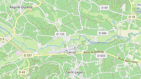 Carte de localisation de l'évènement