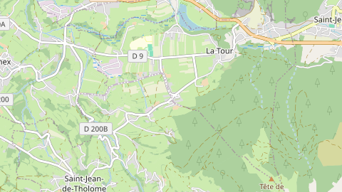 Carte de localisation de l'évènement