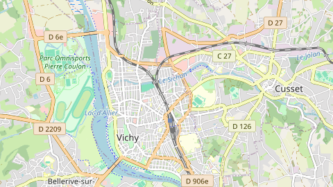 Carte de localisation de l'évènement