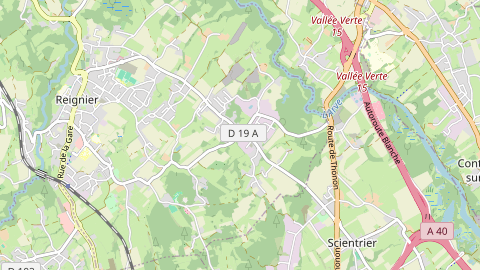 Carte de localisation de l'évènement