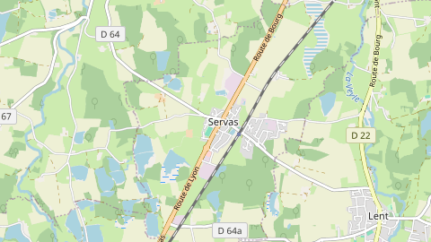 Carte de localisation de l'évènement