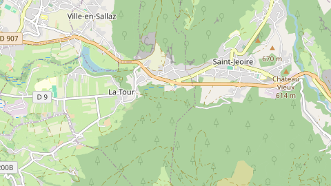Carte de localisation de l'évènement