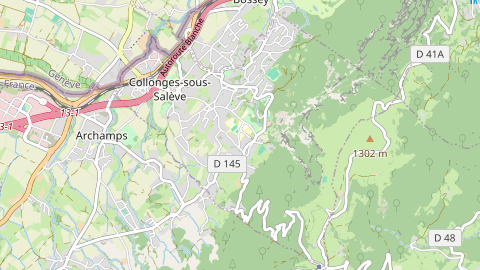 Carte de localisation de l'évènement