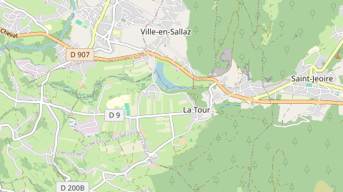 Carte de localisation de l'évènement