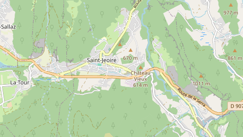 Carte de localisation de l'évènement