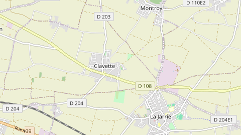 Carte de localisation de l'évènement