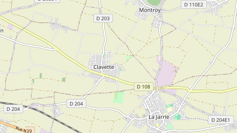 Carte de localisation de l'évènement