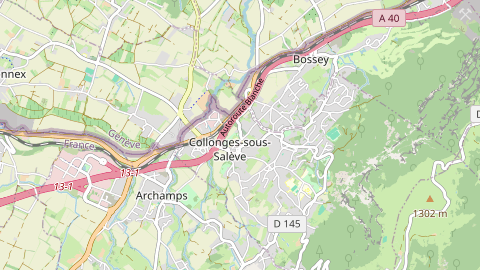Carte de localisation de l'évènement