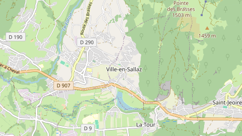 Carte de localisation de l'évènement