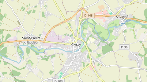 Carte de localisation de l'évènement