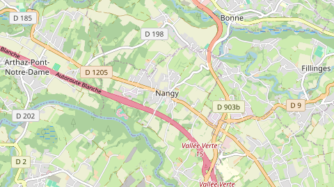 Carte de localisation de l'évènement