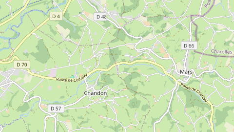 Carte de localisation de l'évènement