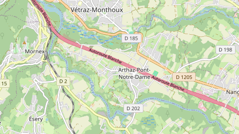 Carte de localisation de l'évènement