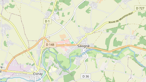 Carte de localisation de l'évènement