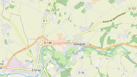 Carte de localisation de l'évènement